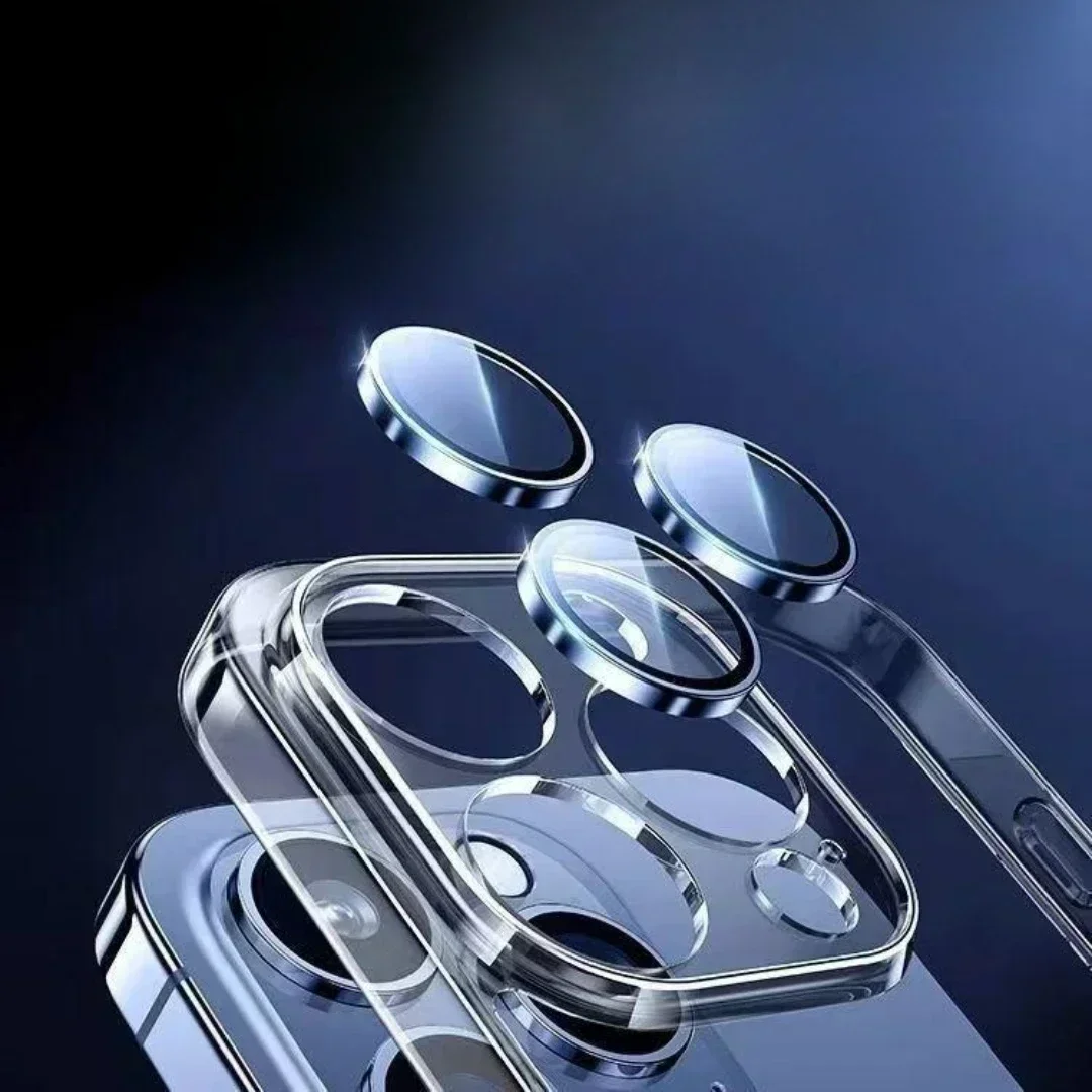 Camera Lens Protector Glass for IPhone 11 12 13 14 Pro 15 Promax  Full Cover Lens Metal Protector Ring for 15 Plus Camera Film