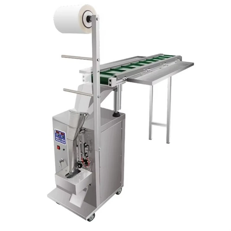 Plastic parts automatic vertical packaging machine metal hardware toy food bag - multi-purpose bag making machinery