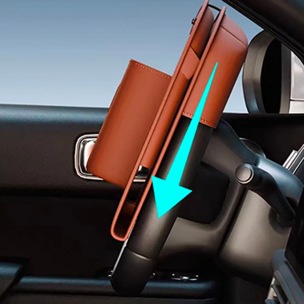 Automobile Rear Seat Back Dining Table Foldable Travel Desk Organizer For Xiaomi YU7 2025 2026 Interior Decoration Part