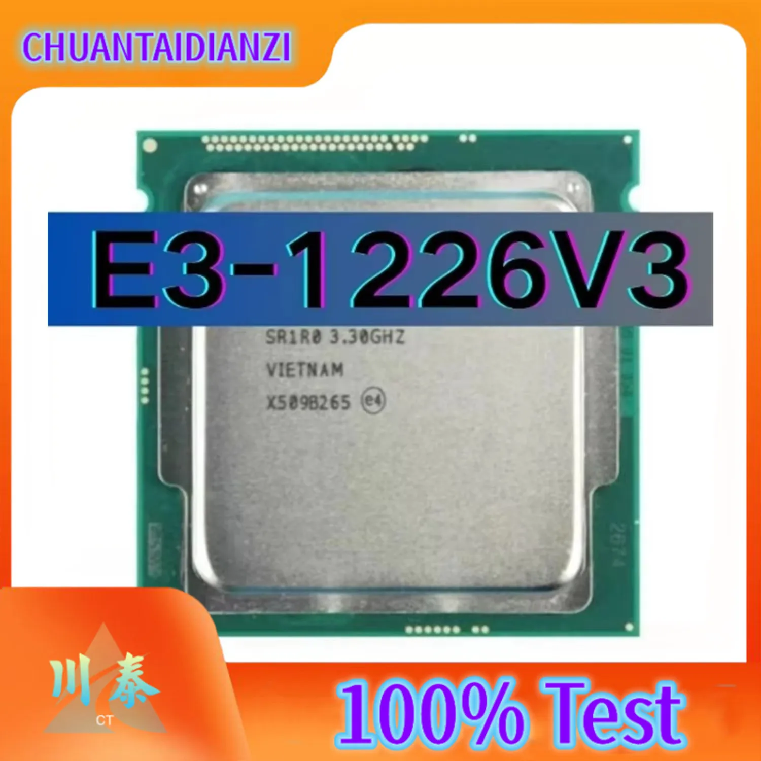 Intel Xeon E3-1226V3 E3 1226V3 E31226V3 E3 1226 V3 3.3GHz quad-core four-thread CPU Processor L2=1M L3=8M 84W LGA 1150