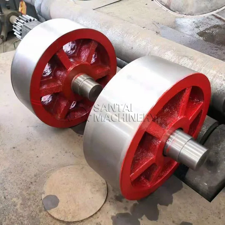Ball Mill Support Roller Shaft Industrial Spare Parts OEM Alloy Steel Forged Roller Shaft Manufacturer
