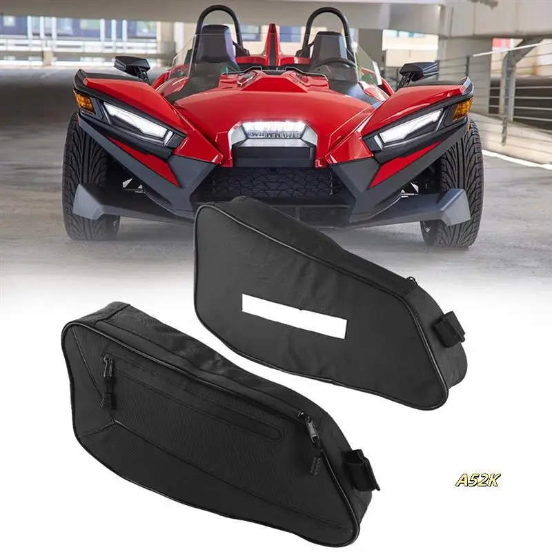 

Motorcycle Side Storage Bags For Polaris Slingshot SL S LE SLR GT Side Door Bag Accessories