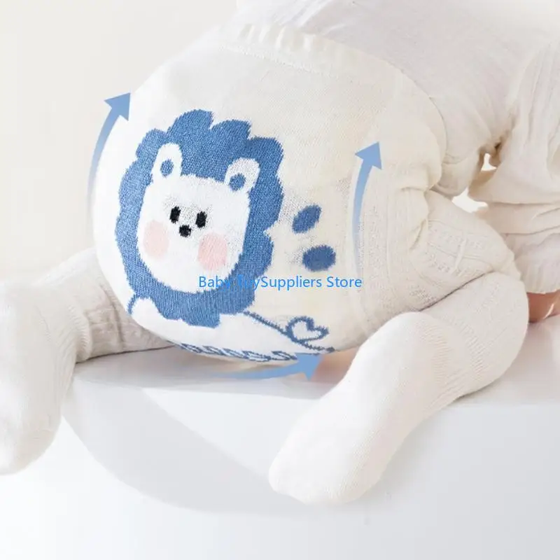 

R1WF Comfortable Cotton Pantyhose Stylish Infant Leggings Cotton Sock for Infants