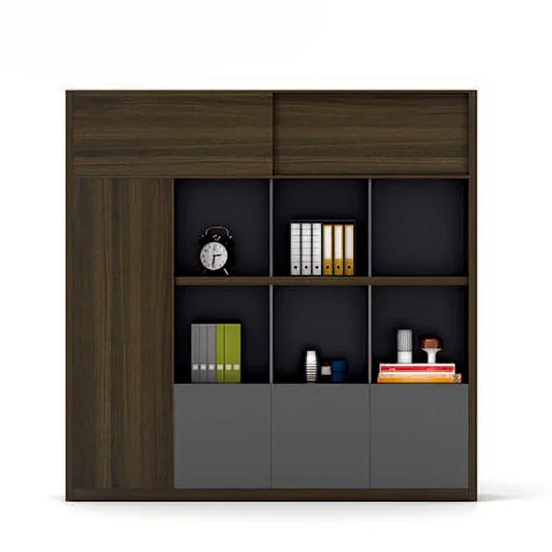 

л # Деревянная мебель, витрина для файлов, домашний офис, деревянные шкафы для хранения, офисная мебель