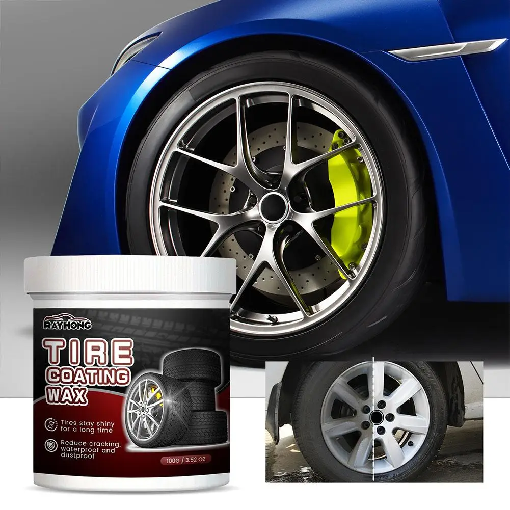 

1PCS Car Tire Maintenance Tire Shine Coating Tyre Gloss Tire Cleaner Supplies Sealant Wax Hydrophobic Car Cleaning L0C5