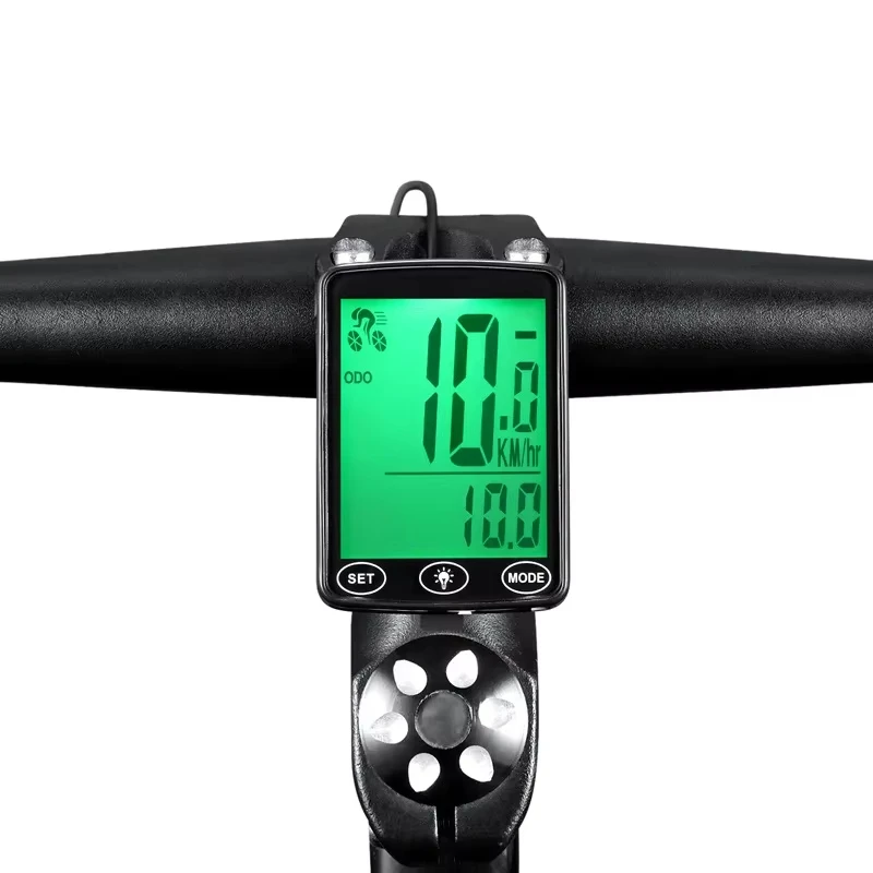 Ordinateur de vélo GPS, écran tactile, odomètre de cyclisme, compteur de vitesse sans fil, Navigatio