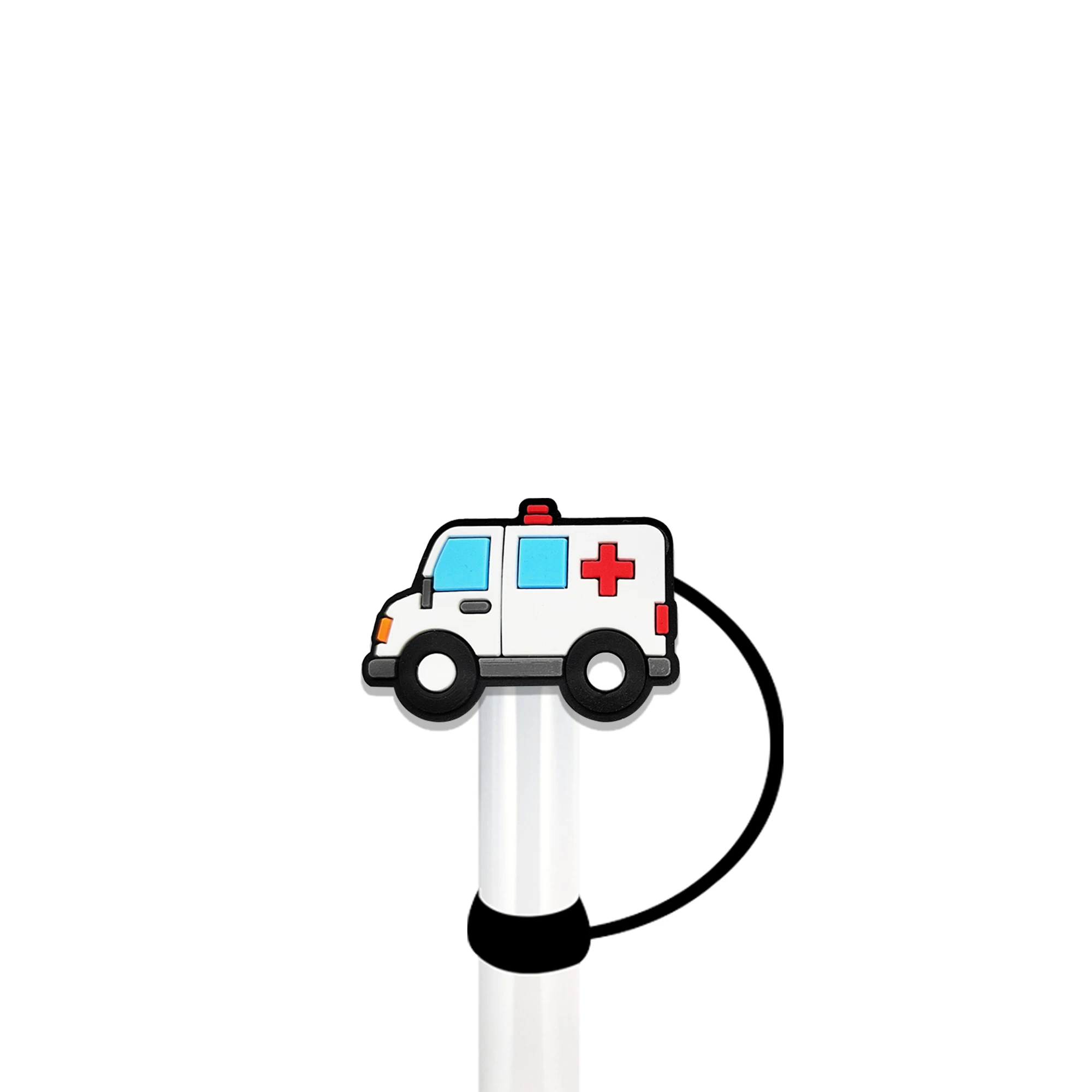 1-9PCS Medical Nurse Protect Doctor Straw Cover Cap 10MM Drink Straw Plug Reusable Splash Proof Drinking Fit Cup Straw Cap Cover