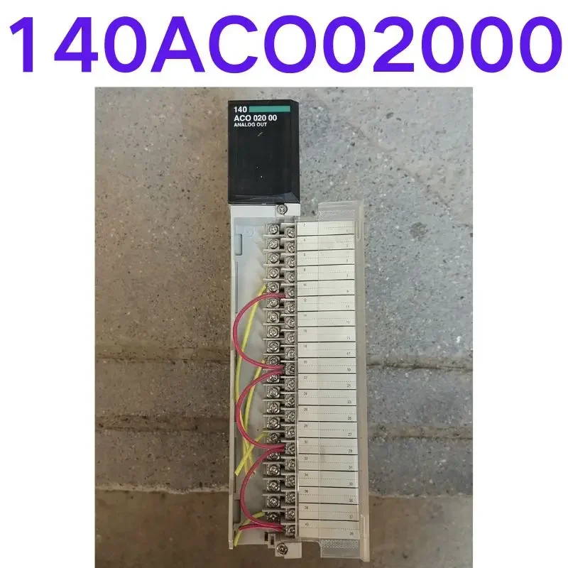 

Second-hand test OK PLC module 140ACO02000