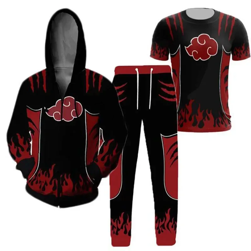 Anime Costumes Jackets Men Hoodies Sweatshirts Clothes Uzumaki Haruno Sakura Hat Clothing Tops x;3,v'6.f;9,