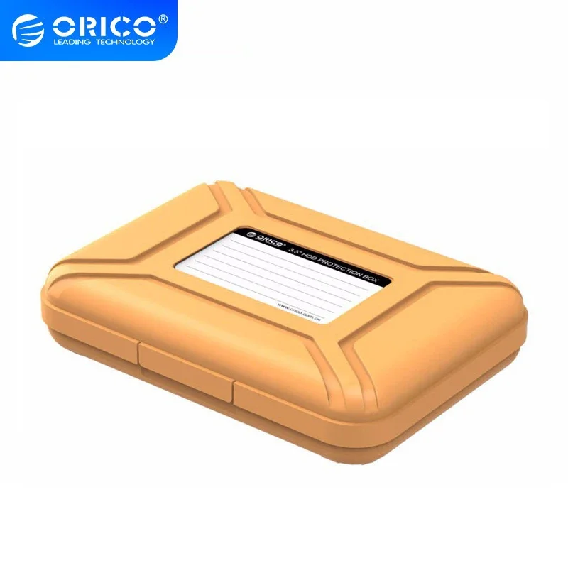 ORICO Externe Harde Schijf 3.5 Inch HDD Behuizing HDD Opslagdoos Multi-Disk Opslag voor 3.5 Harde Schijven NAS Opslag met Label Design