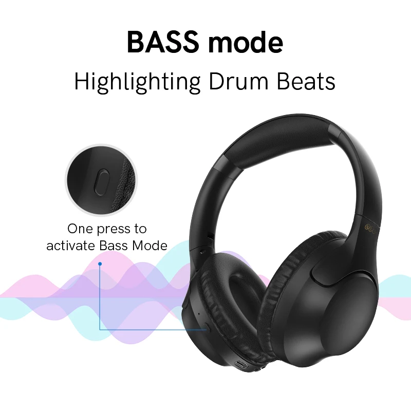 QCY H2 H2Pro Bluetooth 5.3 Earphone BASS HIFI Stereo Headset 78ms Low Latency Wireless Headphone for Music Gaming 60HPlaytime