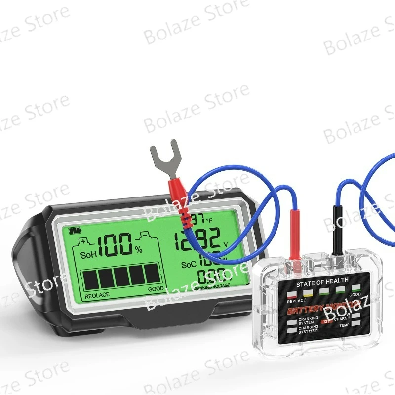 12V Digital Battery Health Monitor BM200 PRO Automotive Display Battery Charging Cranking Voltage Test