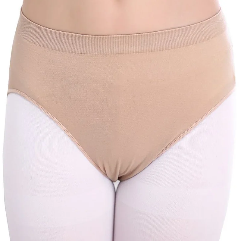 Girl Ladies Ballet Leotards Skin Color Lingerie Gymnastics Dance Briefs Adult Child Kid Body Shaper Panties