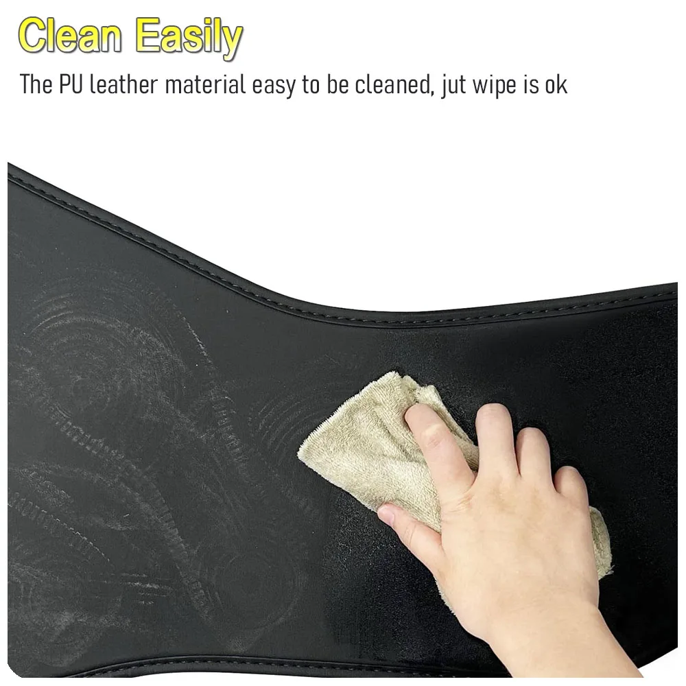For 2025 2026 Tesla Model Y Juniper Trunk Mat PU Cargo Liner Felt Protective Pad Model Y Premium Trunk Tailgate Mats Accessories image 5