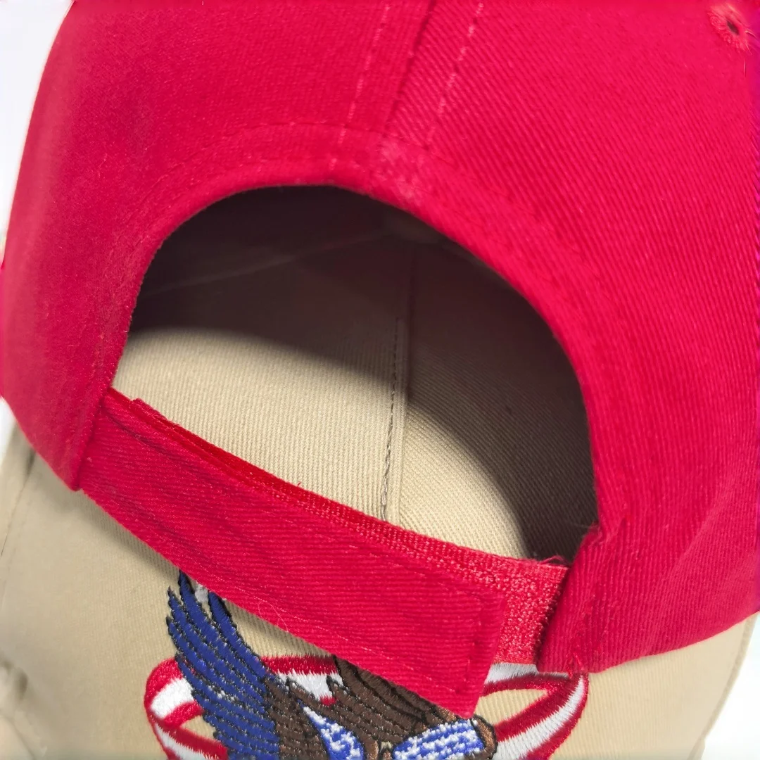 American 250th Anniversary Half-Century Embroidered Baseball Cap - Adjustable Curved brim - Outdoor Fourth of July Sun Hat