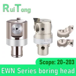 Precision RBH EWN Fine Boring Head EWN20 EWN25 EWN32 EWN40 EWN150 Adjustable Boring Tool Holder Bore CKB1 2 3 4 5 6 LBK 1-6