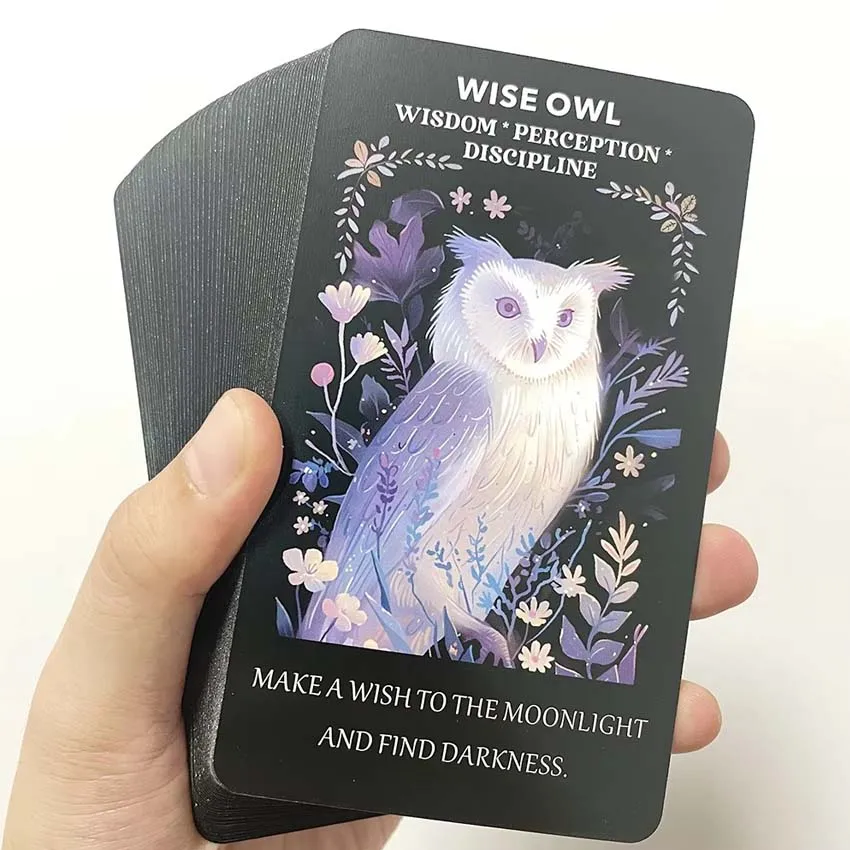 12x7 cm Beast Soul Oracle Cards Games,Animals Tarot Deck