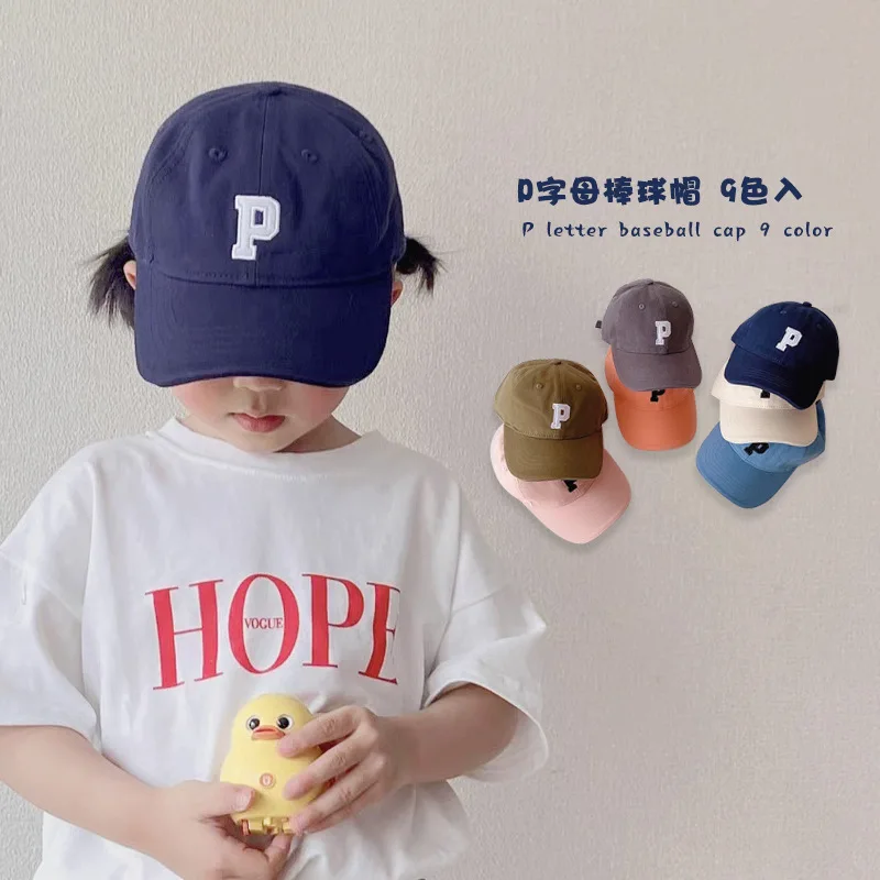 Children's Hat Fashion South Korea's New Ins Style 1 2 3 4 5 6 7 8 Years Boys And Girls Baby Duck Cap Baseball Cap Wholesale