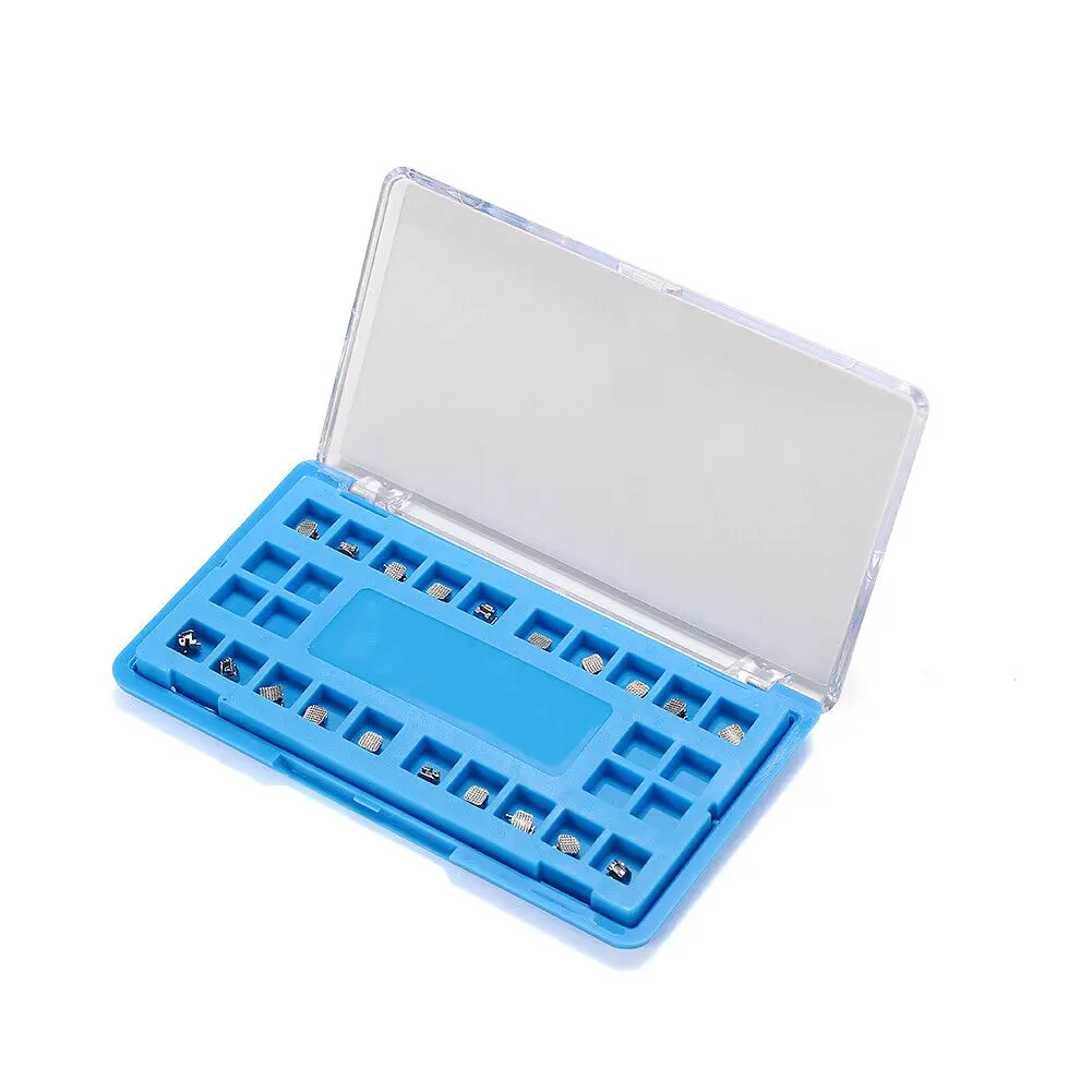 Easyinsmile Orthodontic Self Ligating Metal Mini Orthodontic Brackets Braces Roth / MBT 345 Slot .022