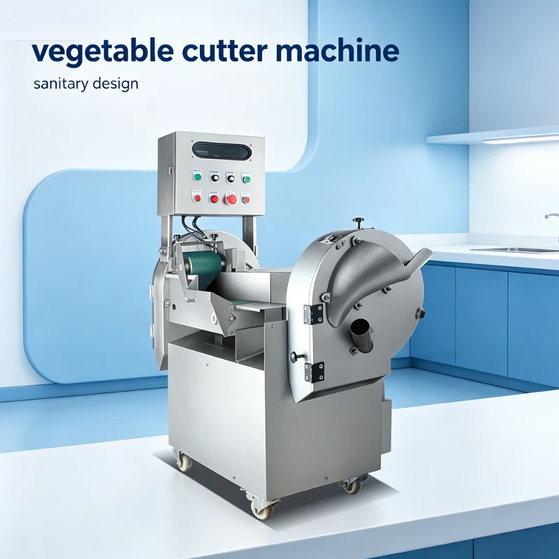 Large Capacity Automatic and Pickled Leaf Vegetable Onion Carrot Cube Strip Dicing Cutting Machine for Vegetable