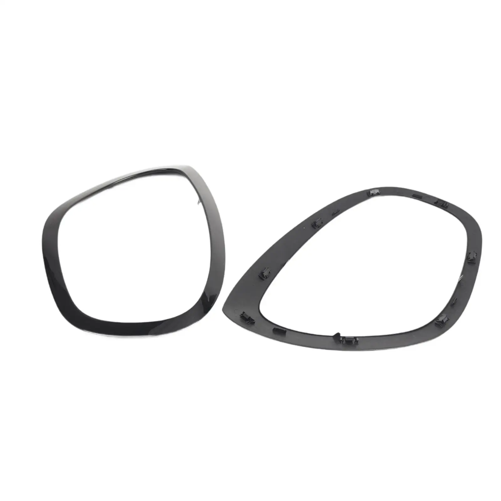 

2x Headlight Bezel Automotive Exterior Easy to Install Left and Right Side for BMW Cooper Countryman 2017-2023 Mini F60 F61