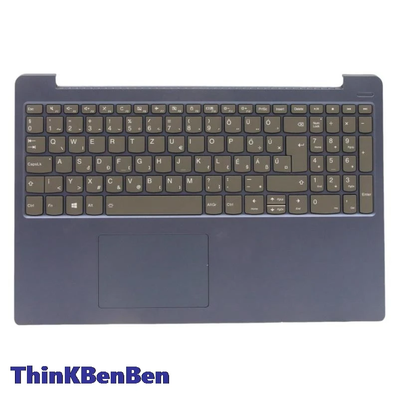 

HU Hungarian Blue Keyboard Upper Case Palmrest Shell Cover For Lenovo Ideapad 330S 15 15IKB 15AST 15ARR 5CB0R07378