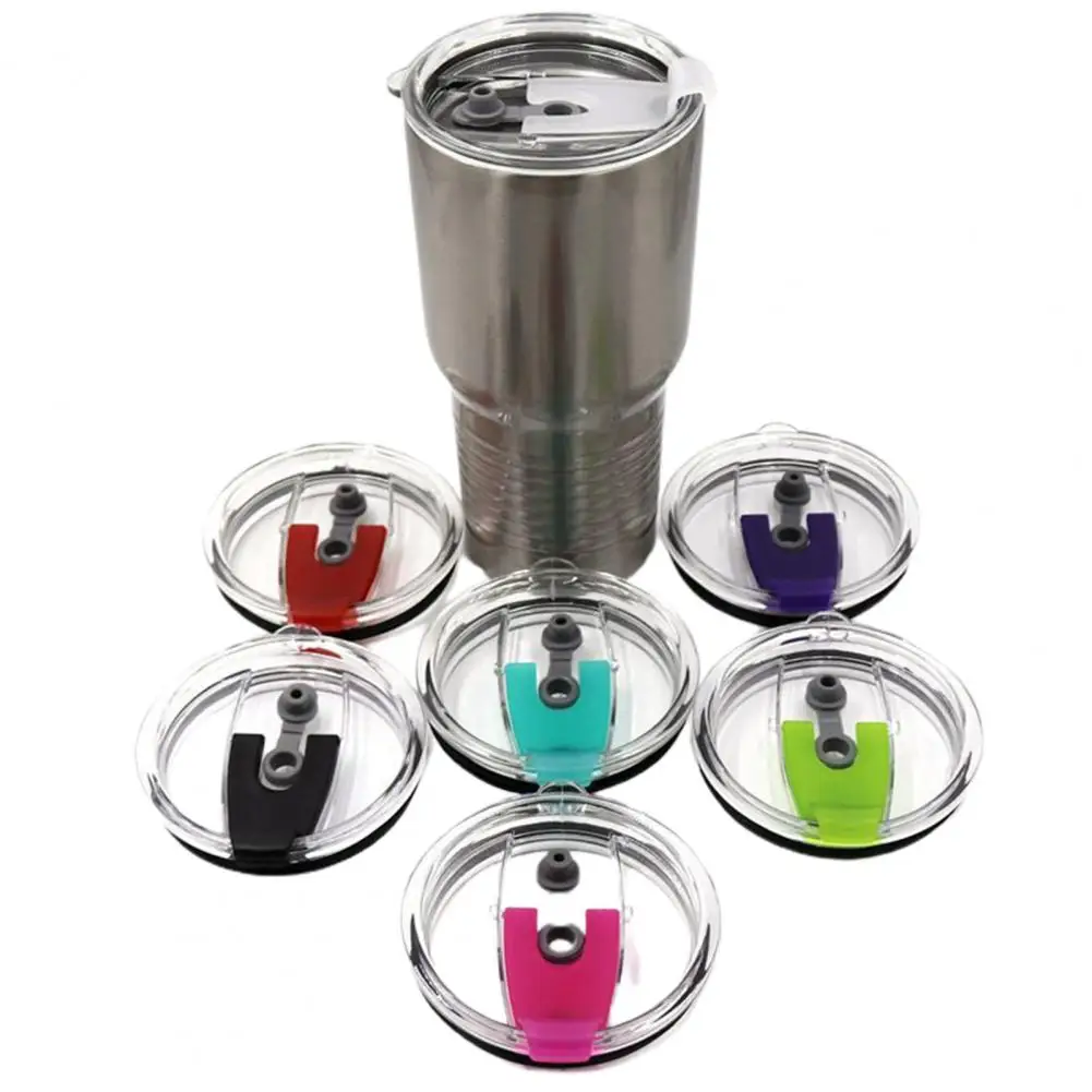 8.7/10cm Drink Cup Lid  High Compatibility Cup Straw Lid  Simple Installation Cup Straw Cover Sealing Lids Drink Accessories