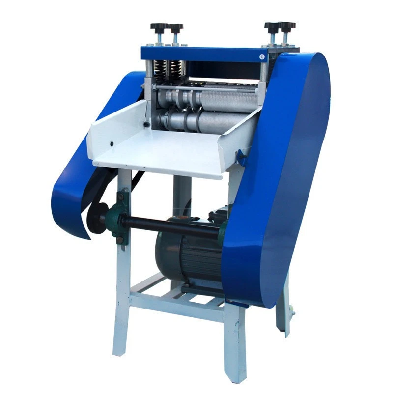 

Automatic wire peeling machine scrap copper wire household small electric cable