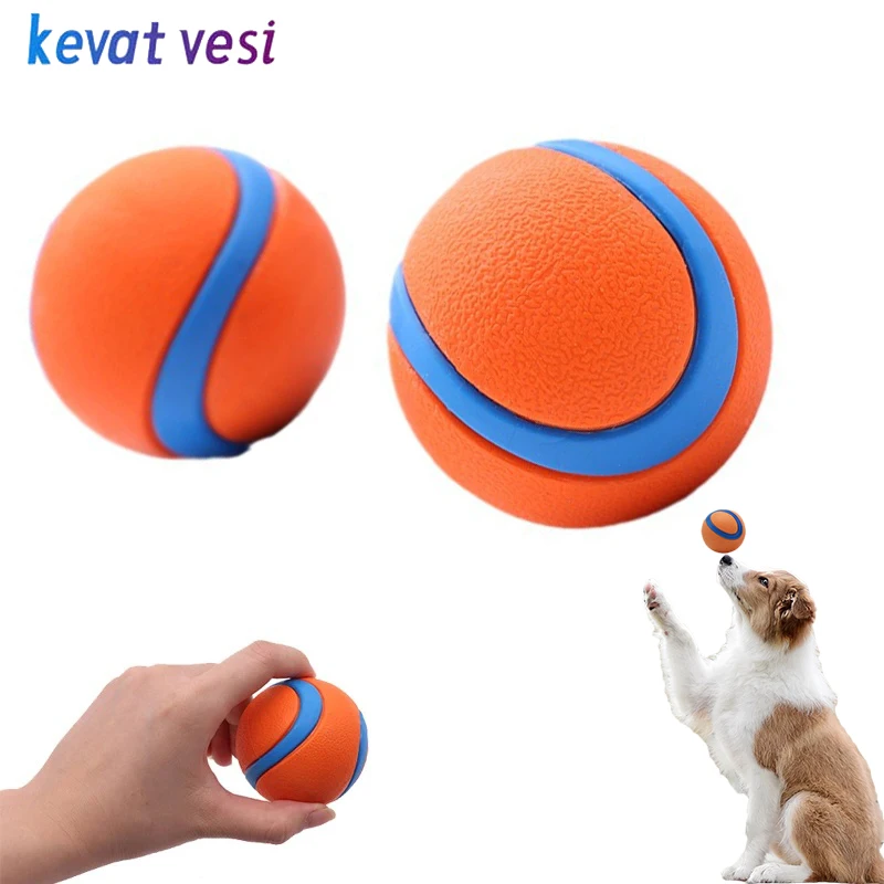 

Dog Ball Toys Rubber Bite Resistant Dog Chew Toy Elastic Outdoor Puppy Teeth Cleaning Playing Interactive Toys Pet Supplies