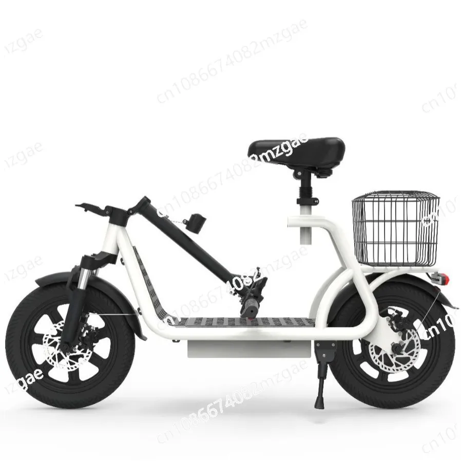 14-inch portable 500W motor 48V simple commuting shopping and selling vegetables electric car