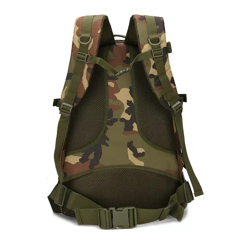 45l militar tático mochila do exército molle assalto saco ao ar livre à prova dwaterproof água trekking caça acampamento pesca camo mochilas