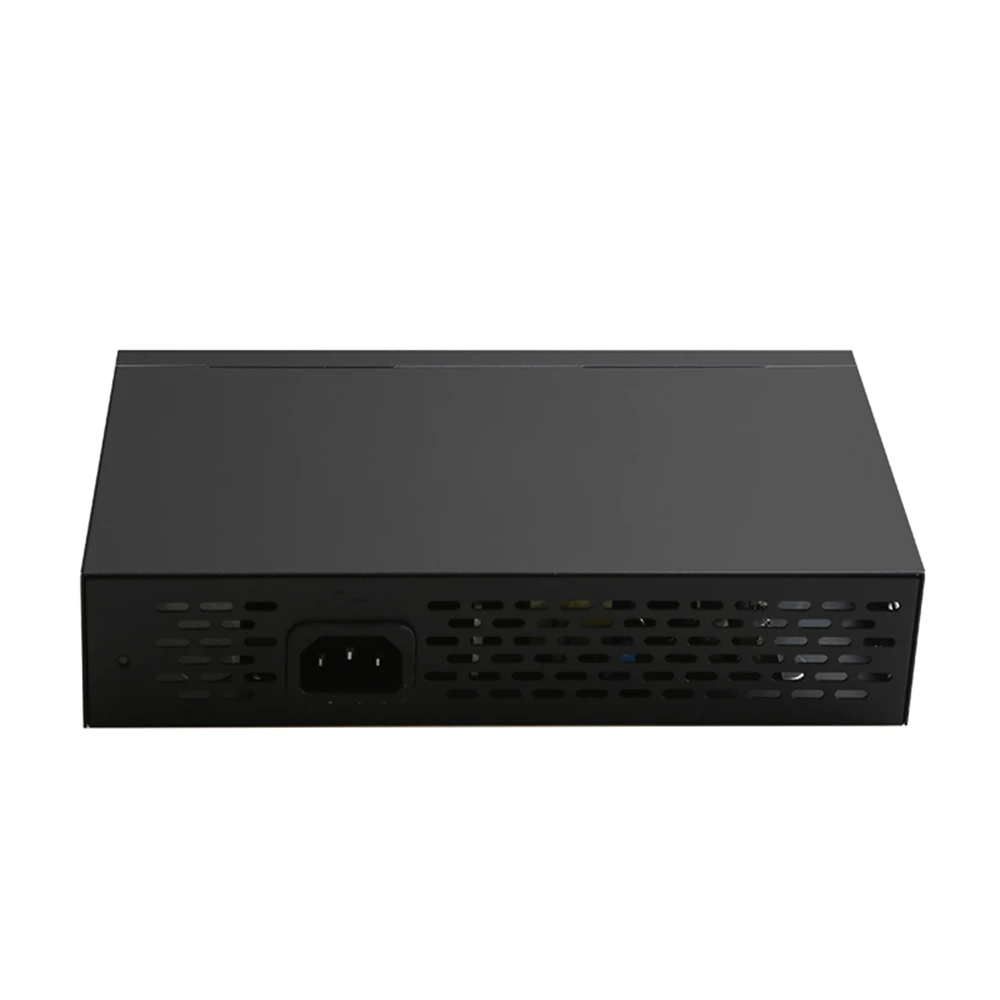 POE Switch 6-ports 10/100Mbps Desktop PoE Switch 4-Port 10/100Mbps 2 Ports Uplink with Vlan Button