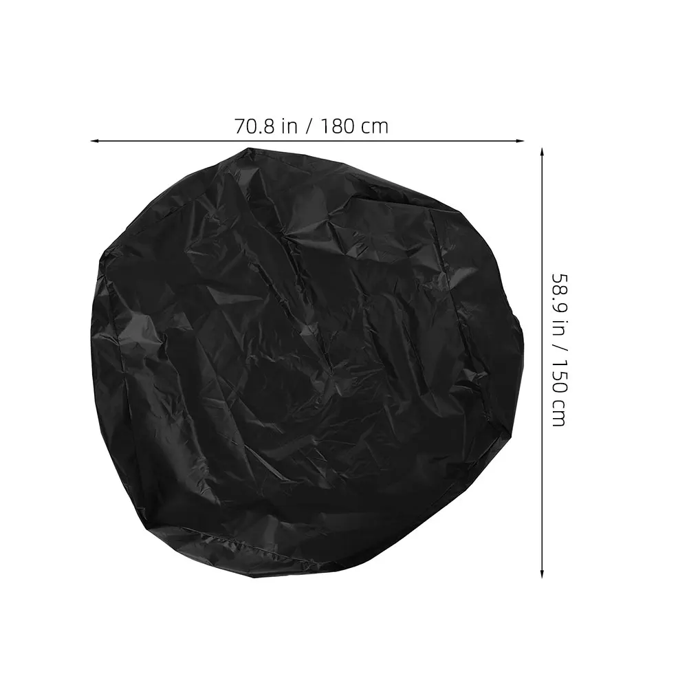 Cubierta redonda para piscina para piscinas inflables al aire libre, protección para todo tipo de clima, protector de desechos de polvo, Protector impermeable reutilizable para piscina