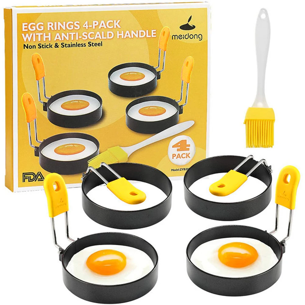 UFO STYLE Metal Fried Egg Pancake Ring Omelette Fried Egg Round Shaper Eggs Mold For Cooking Breakfast Pan Oven Kitchen