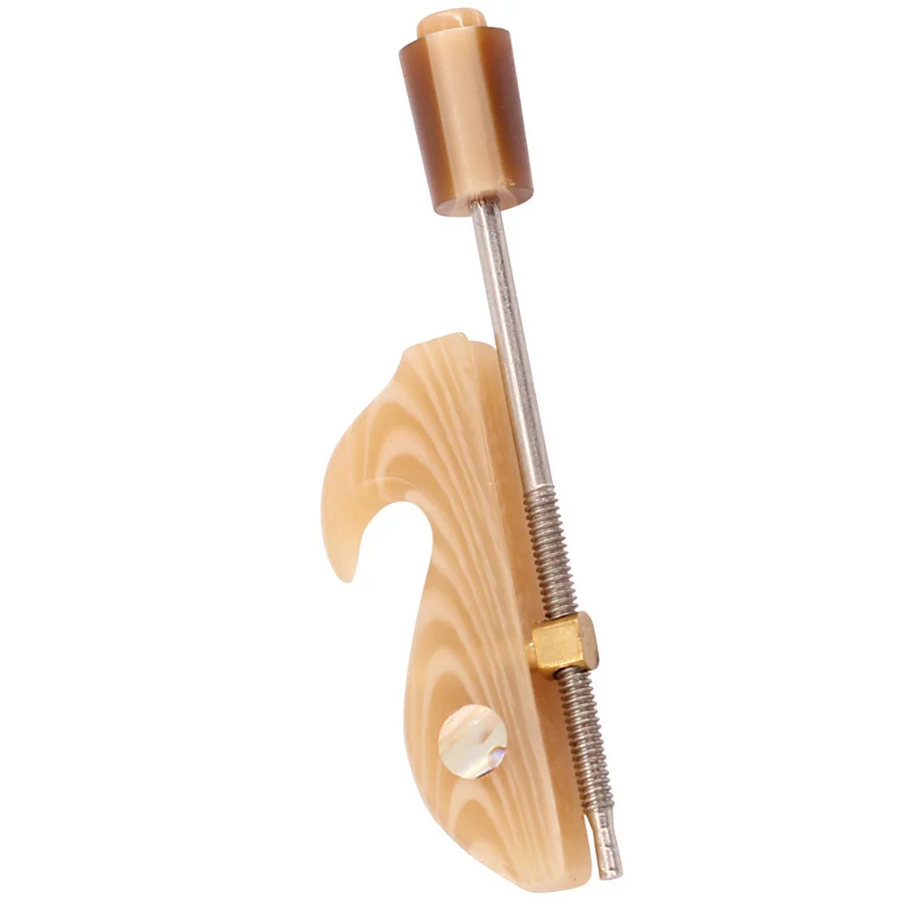 

Erhu Bow Hook Screw Head Durable Imitation Agate Stainless Steel Replacement Part for Erhu Bow Professional Accessories Beginner