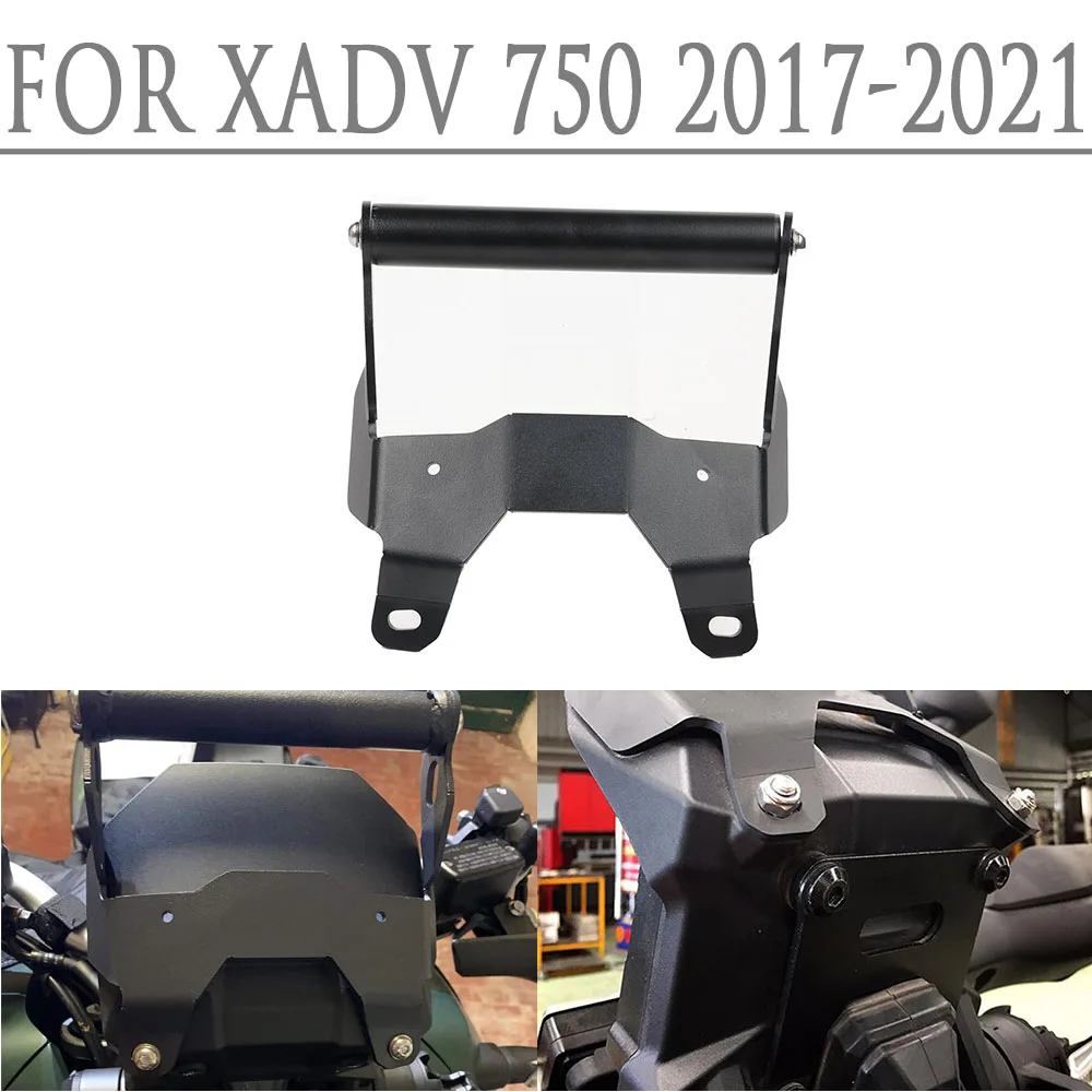 For Honda XADV750 2017 2018 2019 2020 Motorcycle Phone Holder Stand GPS Navigation Plate Bracket Support Kit for X-ADV 750 X ADV