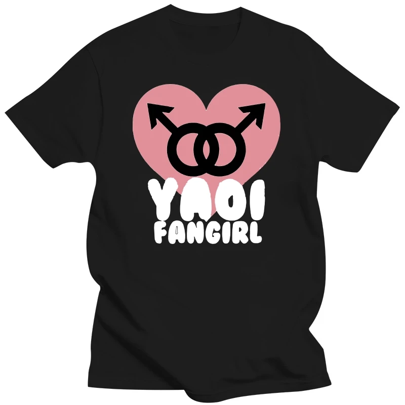 Men t shirt Short sleeve Yaoi Fangirl! Unisex T Shirt Women t-shirt tee tops