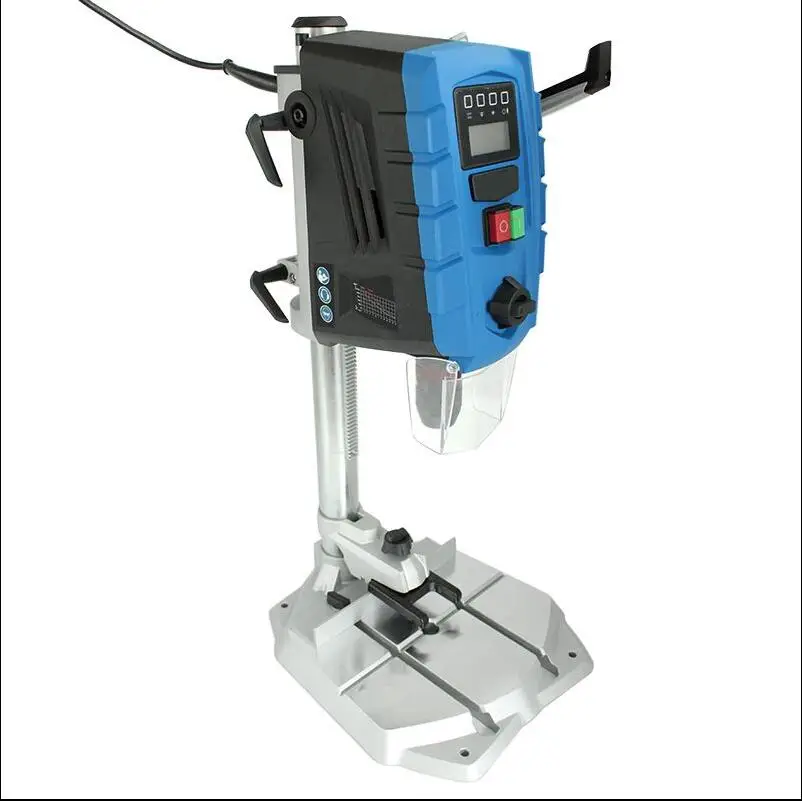 Z1390 Digital Display Bench Drill Infrared Positioning Adjustable Speed Electric Woodworking Bench Drill Machine Tool