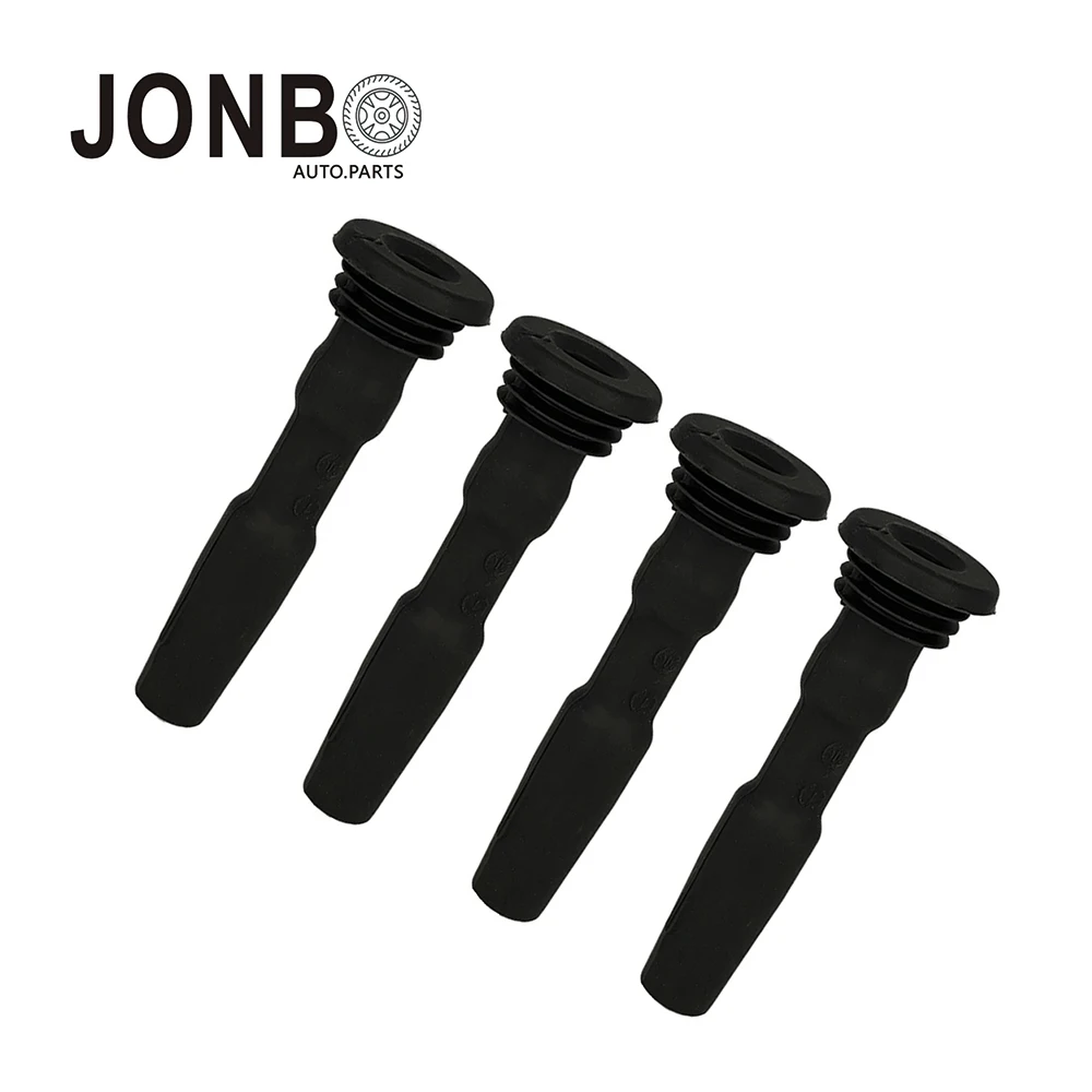 JONBO 04E905199H 04E905199A 04E905199G  4Pcs Ignition Coil Rubber Boots For 2015 2016 2017 2018 2020 VW Golf CC Audi A3 Skoda