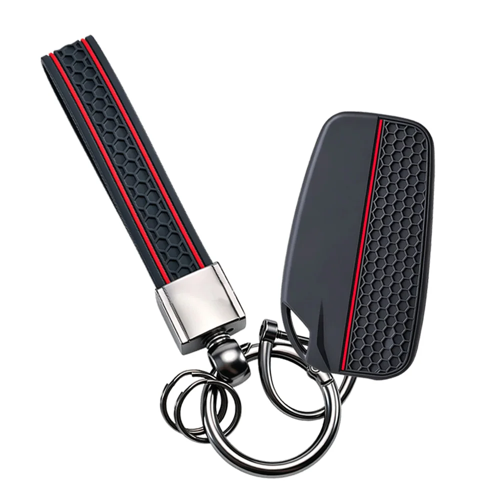 Keychain For DUCATI Multistrada V2 V2S V4 V4S 1260S 950S Silicone Motorcycle Electronic Start Key Case Cover Key Shell