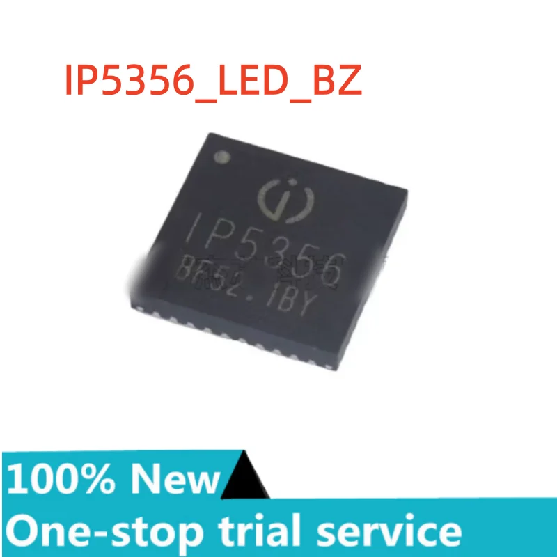 5-100pcs  %new stock  IP5356_LED_BZ  QFN40 Mobile Power Supply Chip IC