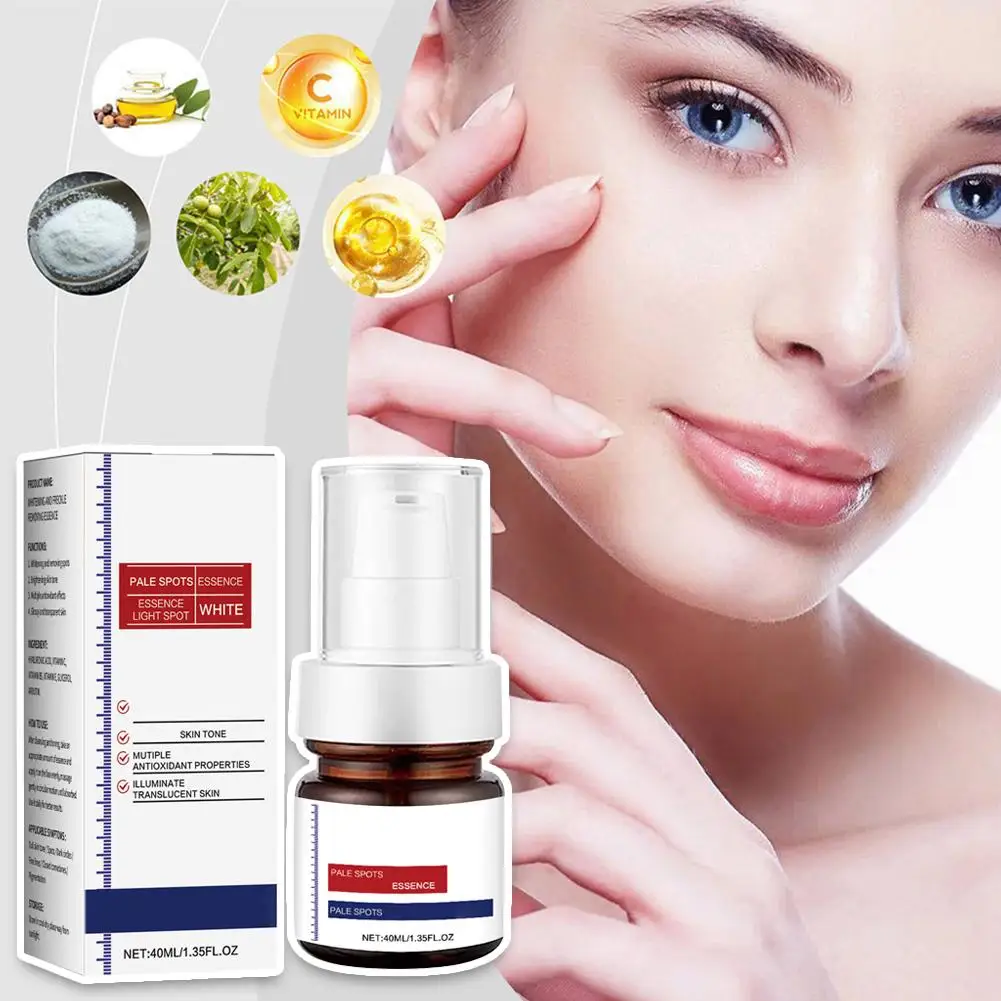 Sérum à la vitamine C pour le visage, estompe la pigmentation, élimine les taches foncées, rétrécit les pores, éclaircissant, nourrissant, essence anti-âge, 2 pièces