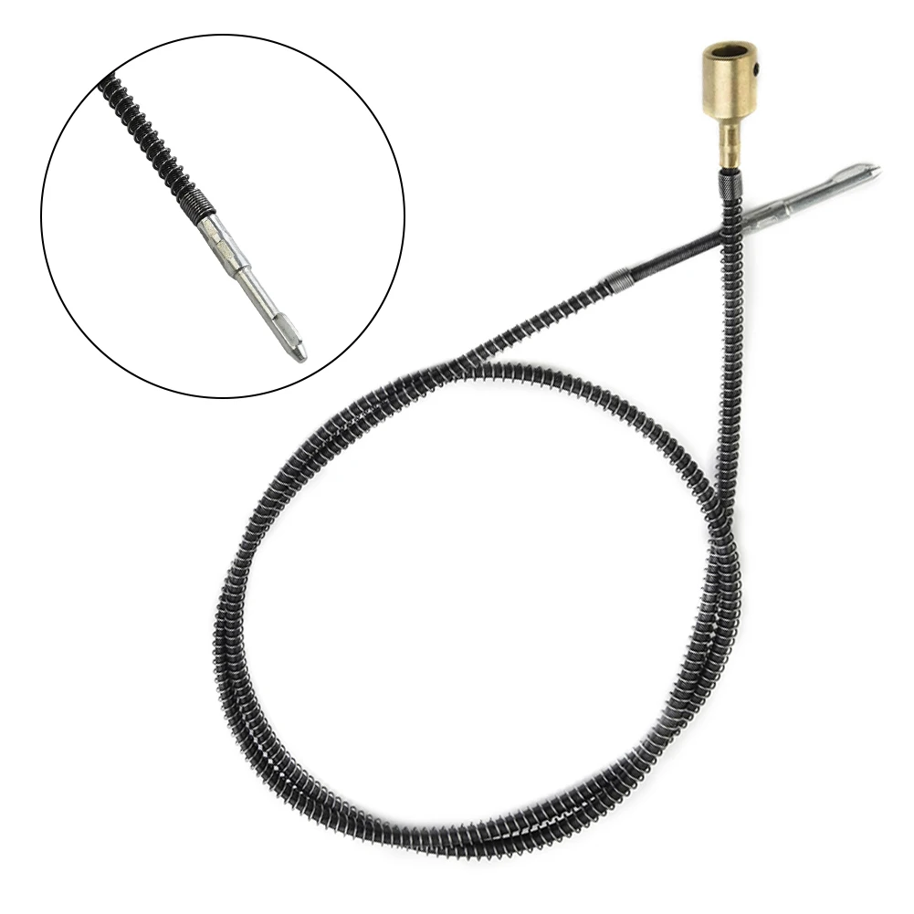 Motor Attachment Flexible Shaft Tool Inner for core 1pc 98cm Silver For Electric Drill Grinder for flex Rotary for durable