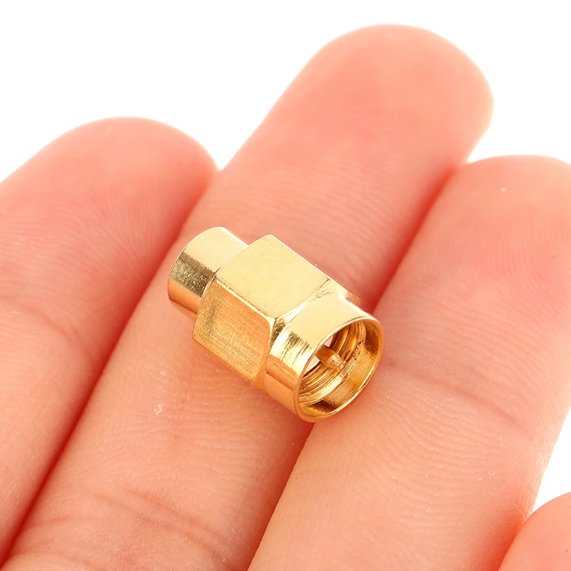 Straight Coaxial Adapters Gold-plated 2W 6.0GHz 50ohm SMA Male RF Coax Termination Dummy Load Connector Socket