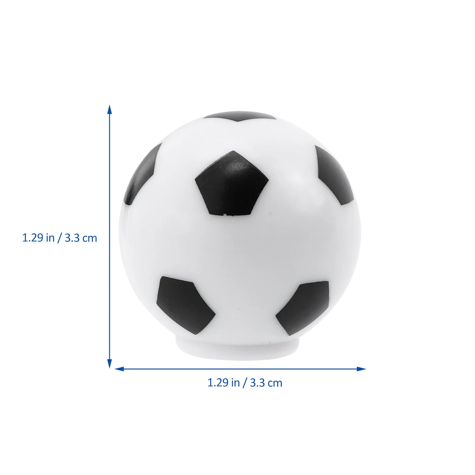 5 Pcs Football Pattern Furniture Handle Children Room Pull Knob Closet Anti Collision Cabinet Knobs Soccer Shape Drawer