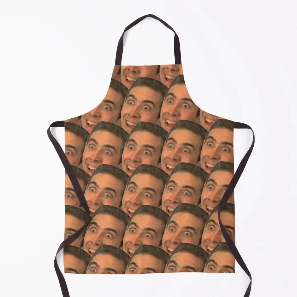 

Meme Nicholas Cage - Hilarious Cage Pattern Apron Household Items christmas Apron