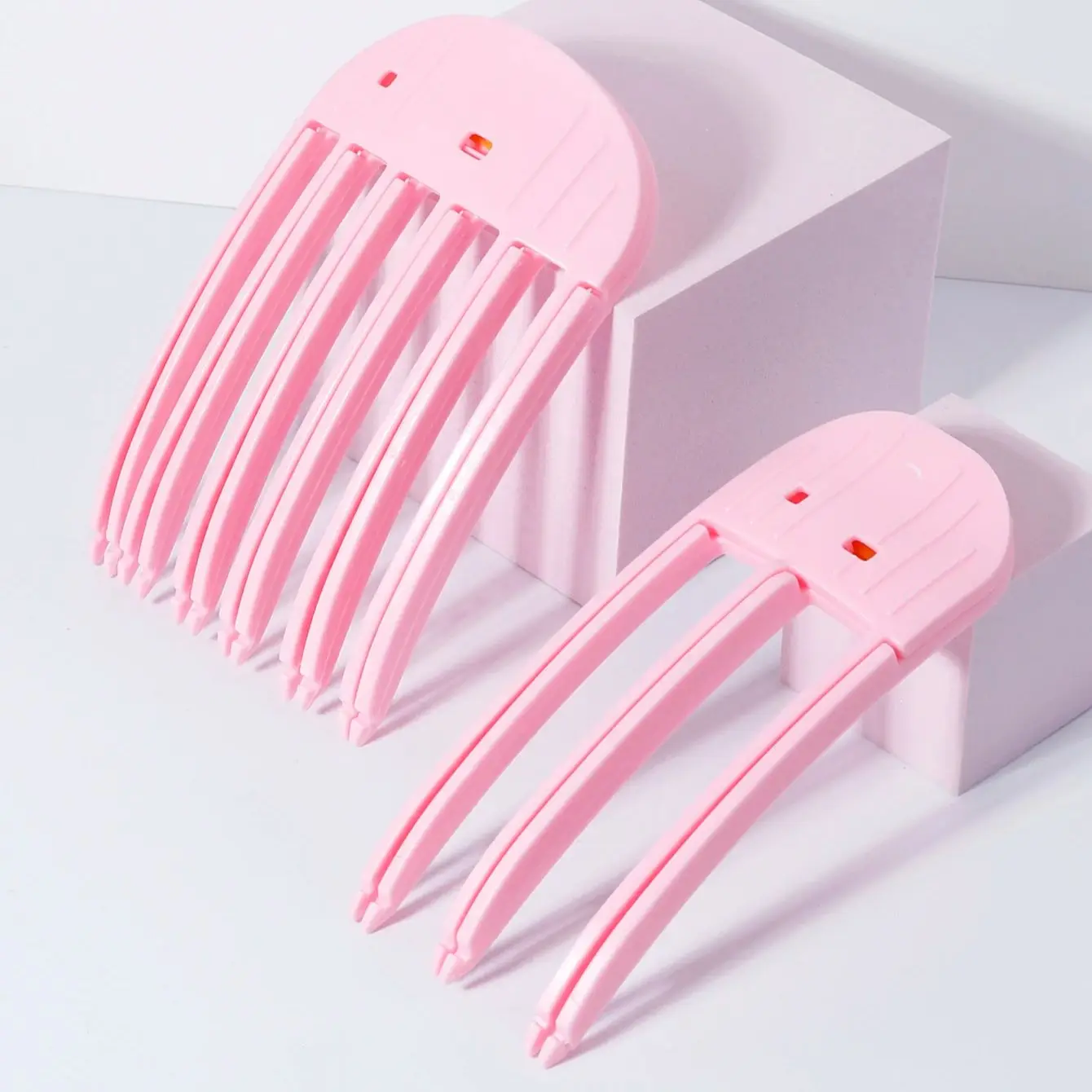 Plastic Hair Volumizing Clips - No-Crease, Fluffy Bangs & Roots Styling Tool, Suitable for All Hair Types