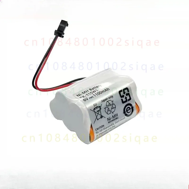 FOR COHN BK-115W1C 6.0V 1100mAh Ni-MH Rechargeable Battery