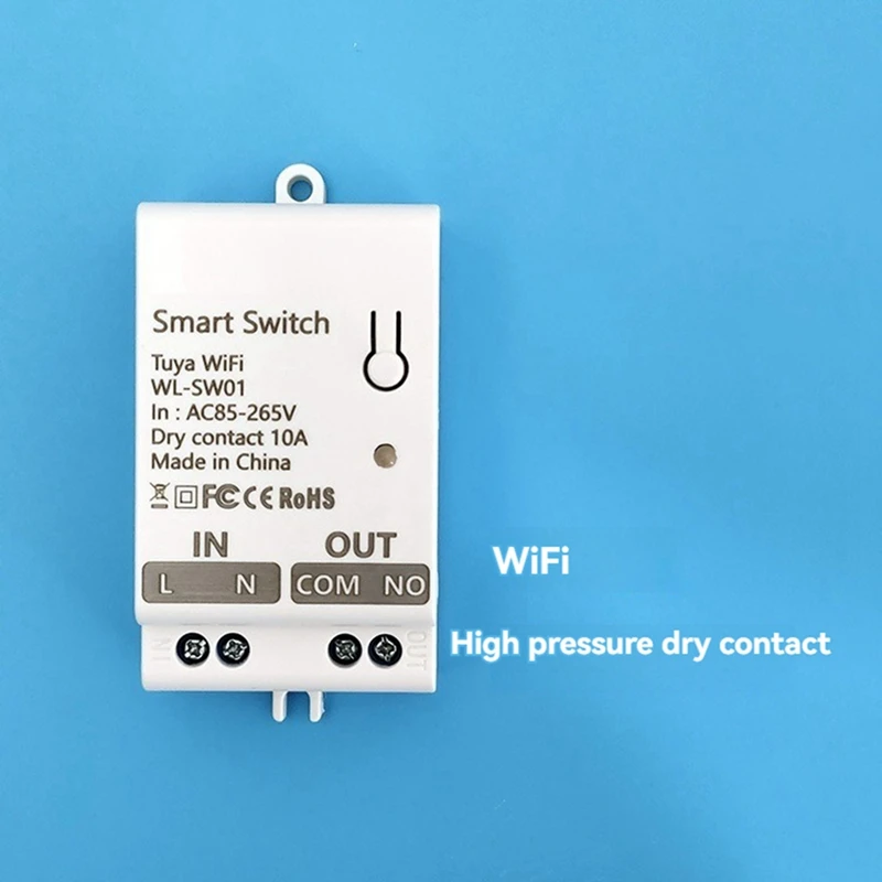 Tuya Smart Wifi Dry Contact Switch Module 10A Home Universal DIY Breaker Relay Work With Smart Life Alexa-B12B