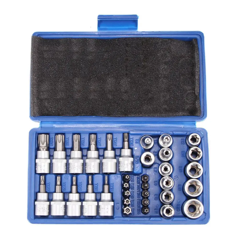 

34pcs Screwdriver Sockets Set Household Professional Screwdriver Sleeves